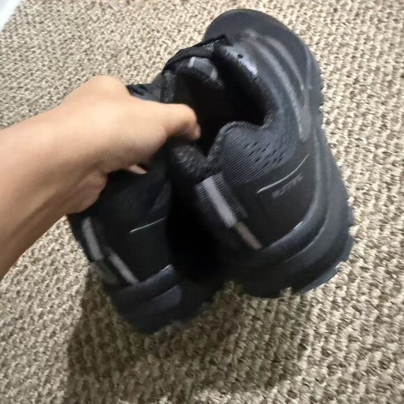 Cheap Black Men's Wide Toe Walking Shoes Size US 10.5 - Picture 4 of 5